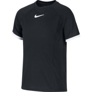 Nike Court Dry Junior T-Shirt Sort - OLD