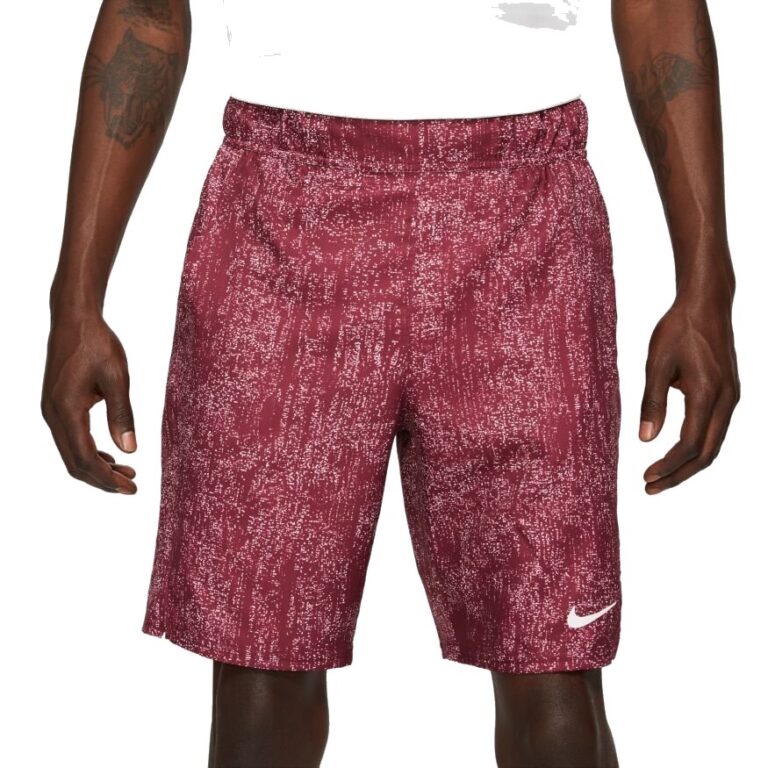 Nike Court Flex Victory Shorts Dark Beetroot/White - OLD