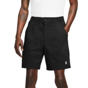 Nike Court Heritage Shorts Black/White - OLD