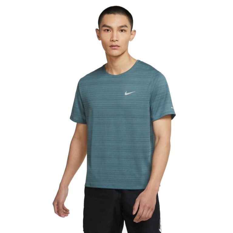 Nike Dri-Fit Miler T-shirt Silver - OLD