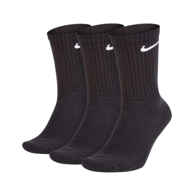 Nike Everyday Crew Strømper 3-pak Sort - OLD