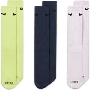 Nike Everyday Plus Lightweight Crew 3-pak Green/Navy/White - OLD