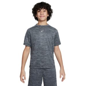 Nike Multi Boys Dri-FIT Short-Sleeve Top Black/Light Smoke Grey
