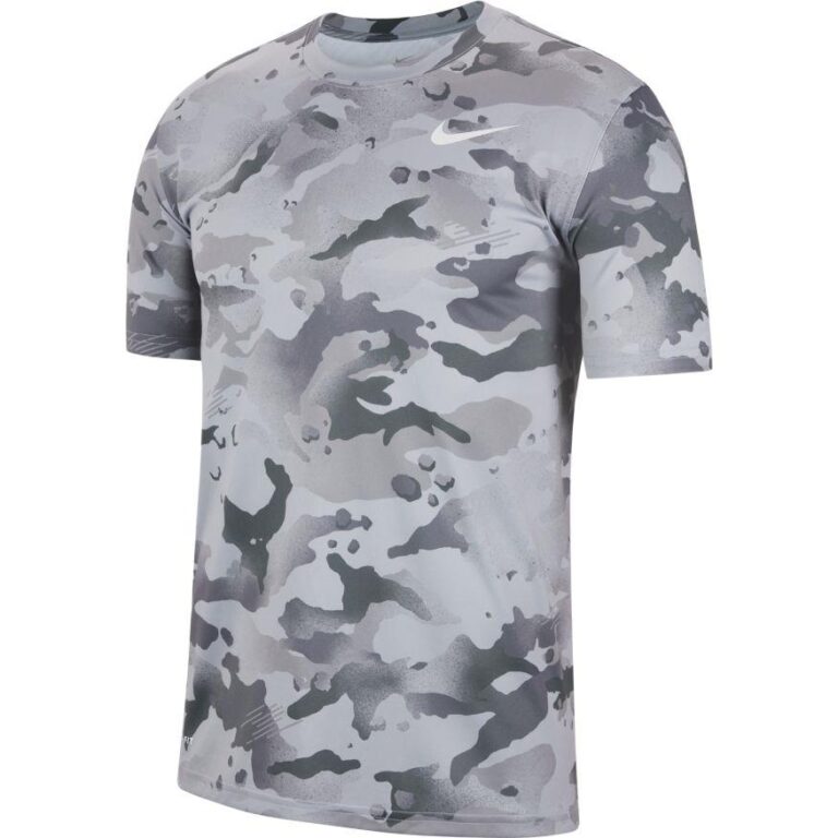 Nike NK Dry T-shirt Grå Camo - OLD