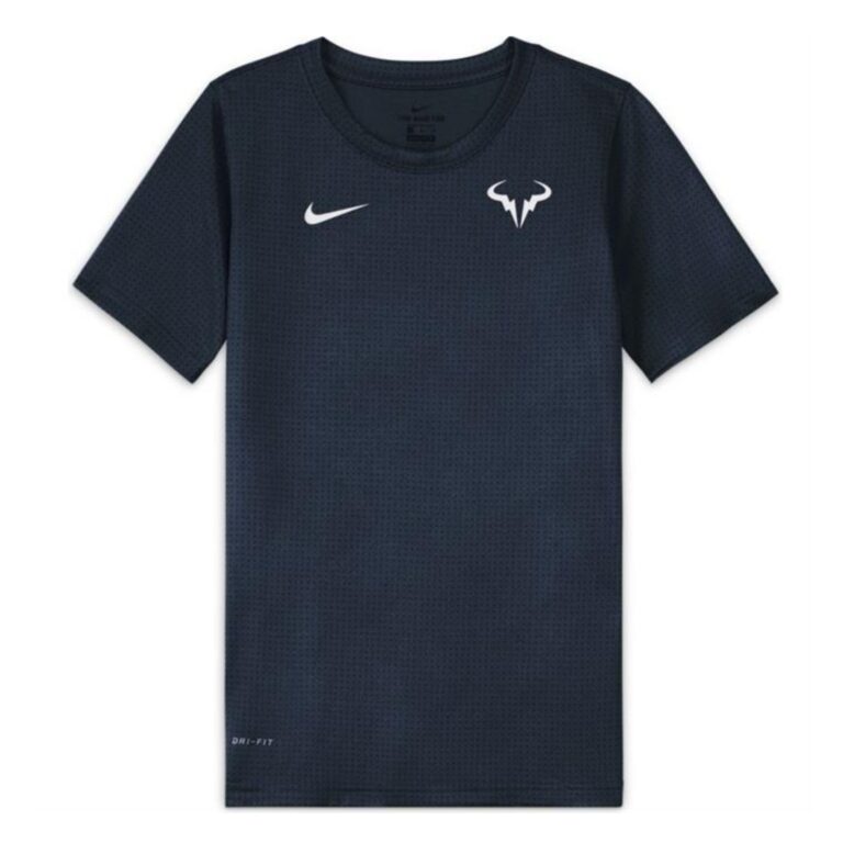 Nike Rafa Junior T-shirt Obsidian/White - OLD