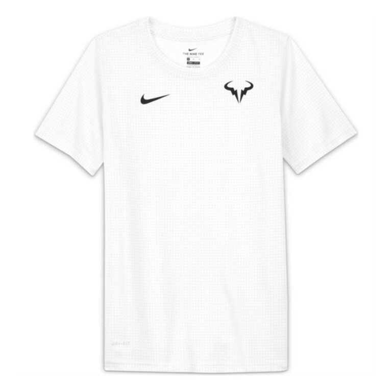 Nike Rafa Junior T-shirt White/Black - OLD