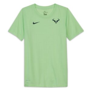 Nike Rafa T-shirt Junior Lime Glow/Obsidian - OLD