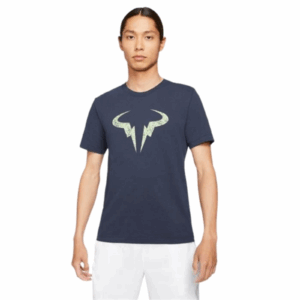 Nike Rafa T-shirt Obsidian/Lime Glow - OLD