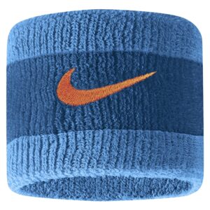 Nike Swoosh Svedbånd Blue/Orange 2 pak