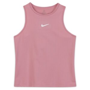 NikeCourt Junior Girls Dri-FIT Tank Top Pink - OLD
