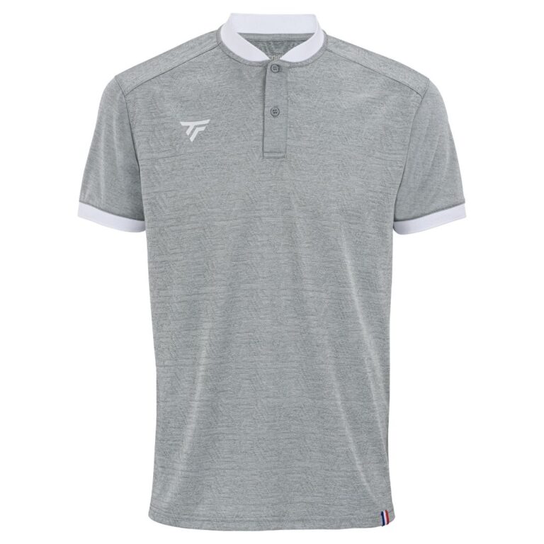 Tecnifibre Team Boys Mesh Polo Silver