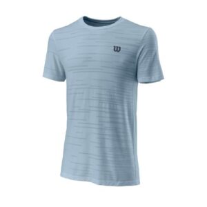 Wilson Kaos Rapide Crew T-shirt Blue Fog - OLD