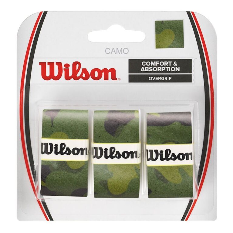 Wilson Overgrip Camo Green 3-pack - OLD