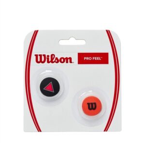 Wilson Pro Feel Clash Støddæmper 2-pack Sort/Rød