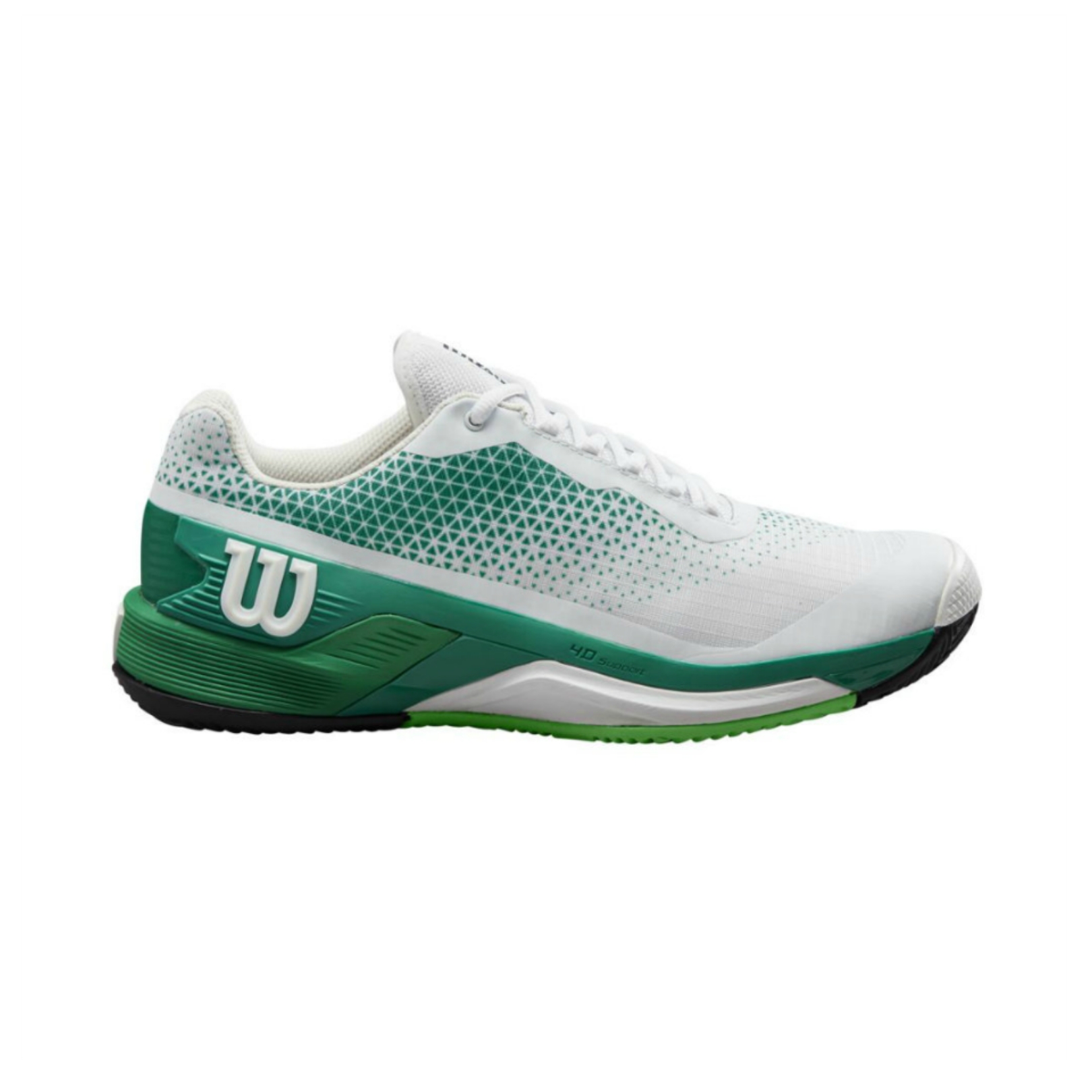 Wilson Rush Pro 4.0 Clay White/Bosphorus/Classic Green - OLD
