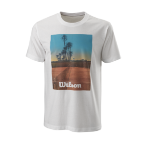Wilson Scenic Tech T-Shirt White - OLD