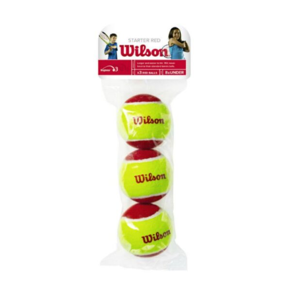 Wilson Starter Red 3-Pack