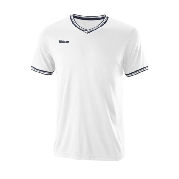 Wilson Team II High V-Neck White