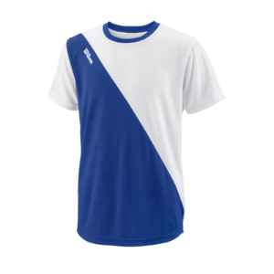 Wilson Team ll Angle Crew T-Shirt Boys Royal - OLD