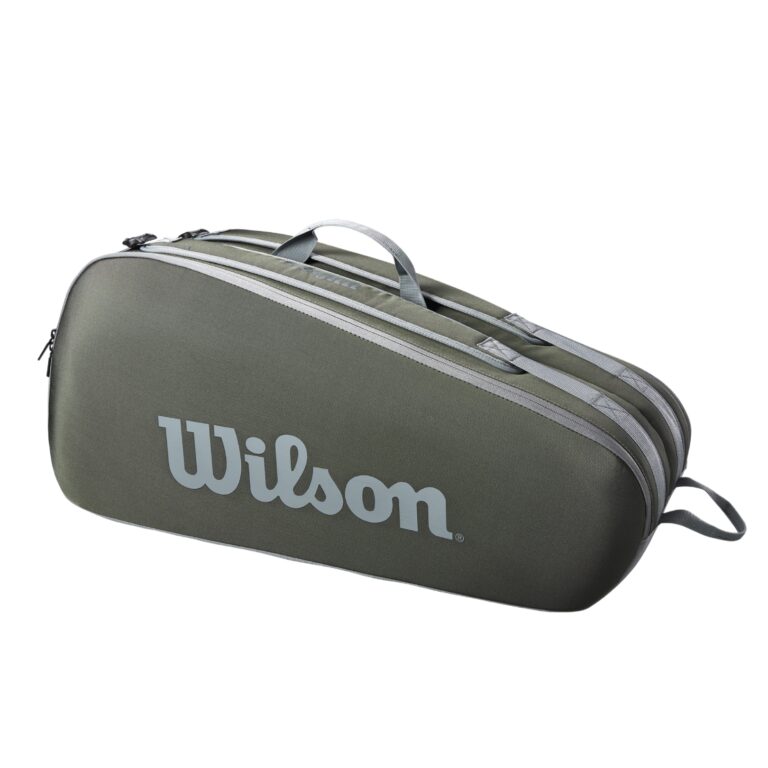 Wilson Tour 6 Bag Dark Green - OLD