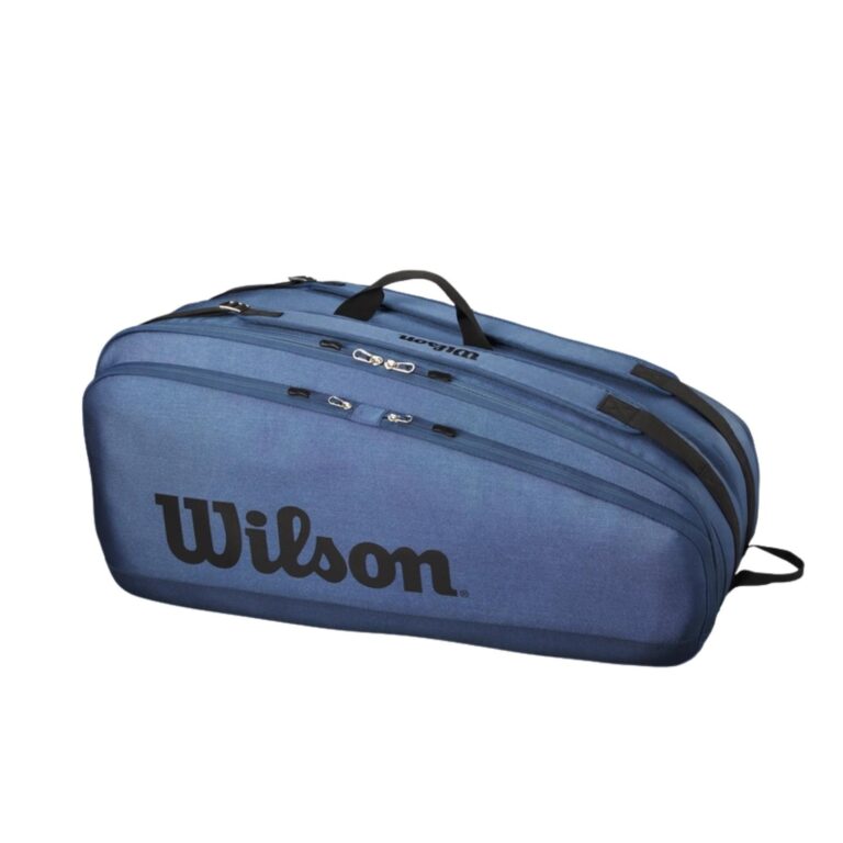 Wilson Tour Ultra 12 PK Racket Bag Blue - OLD