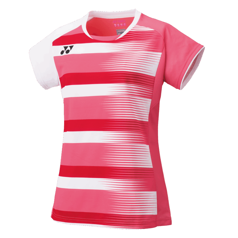 Yonex Crew Neck T-Shirt Tournament Dame 20590EX Coral Red - OLD