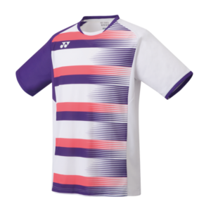 Yonex Crew Neck T-shirt Tournament 10394EX White/Purple