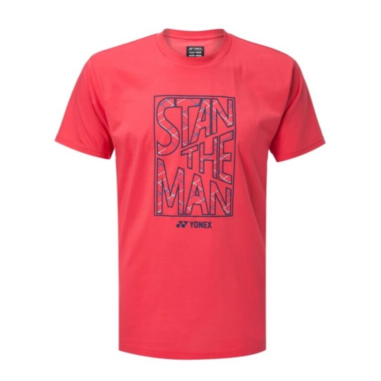 Yonex Mens T-shirt 16492EX Coral Red - OLD