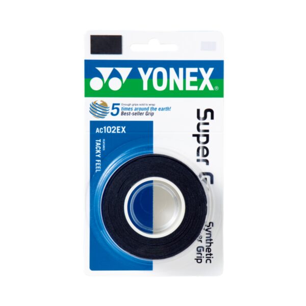 Yonex Super Grap 3-Pack Black