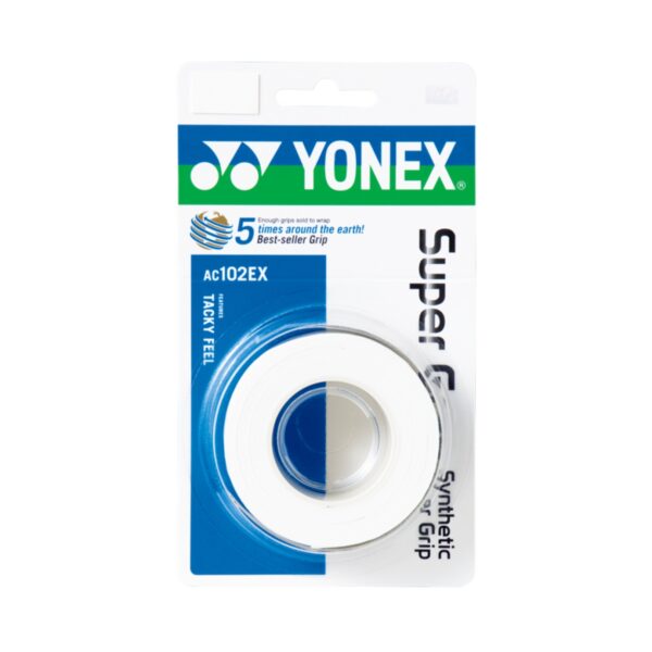 Yonex Super Grap 3-Pack White