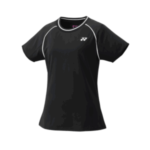 Yonex T-shirt Crew Neck Dame 20600EX Black - OLD