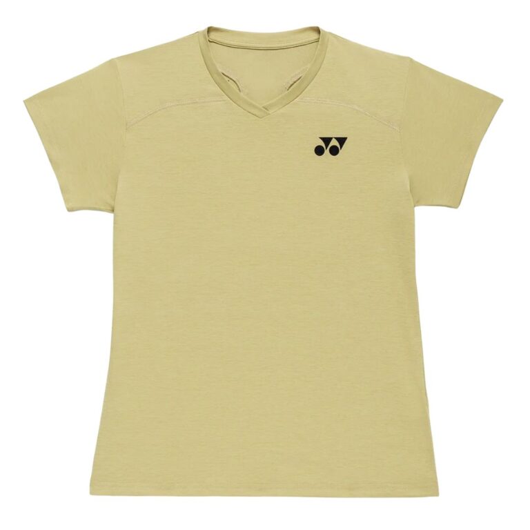 Yonex Women Crew Neck Shirt 20961 Khaki Beige