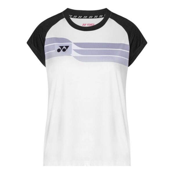 Yonex Women T-shirt 242401 White/Black