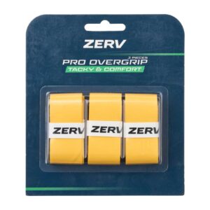 ZERV Pro Overgrip 3-Pack Yellow